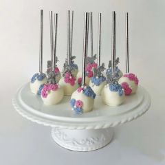 GÜMÜŞ KAGIT CAKEPOPS ÇUBUK 25 ADET