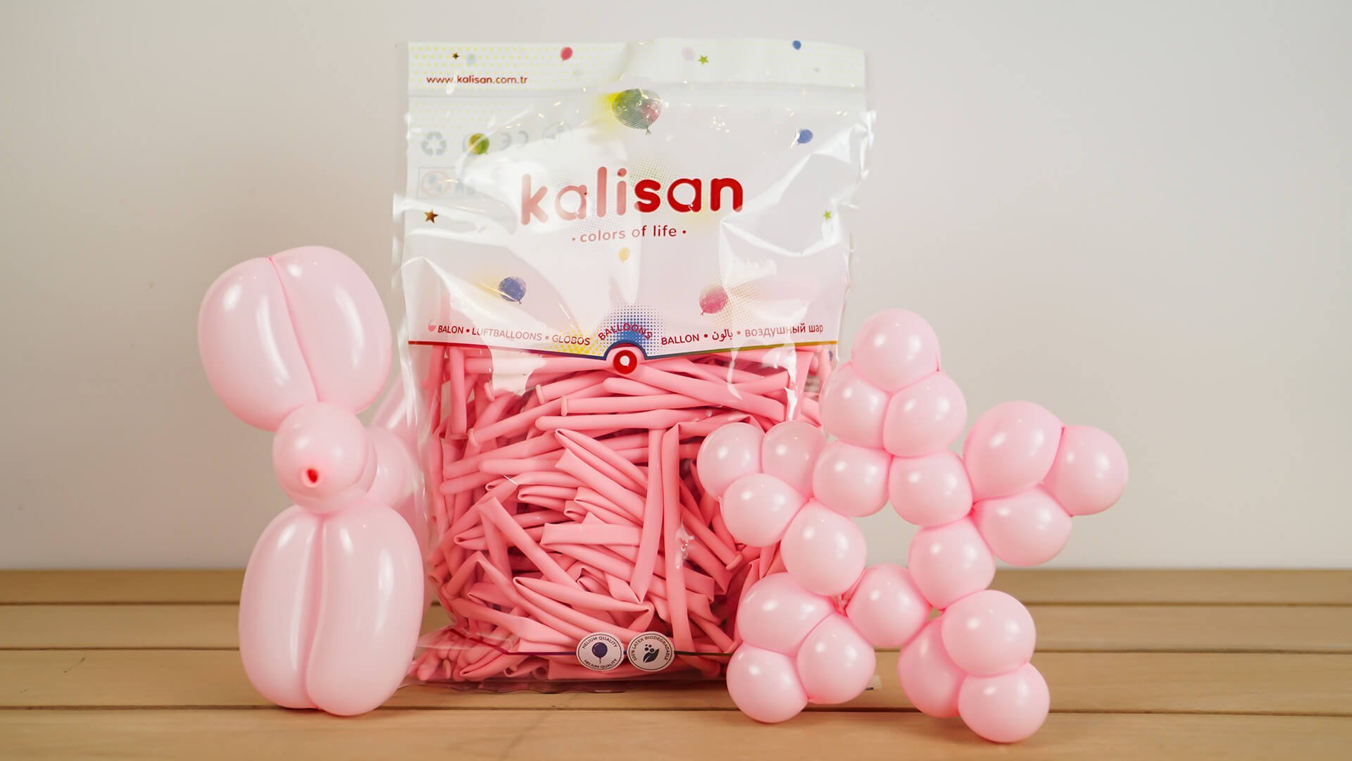 PEMBE SOSİS BALON 5 ADET