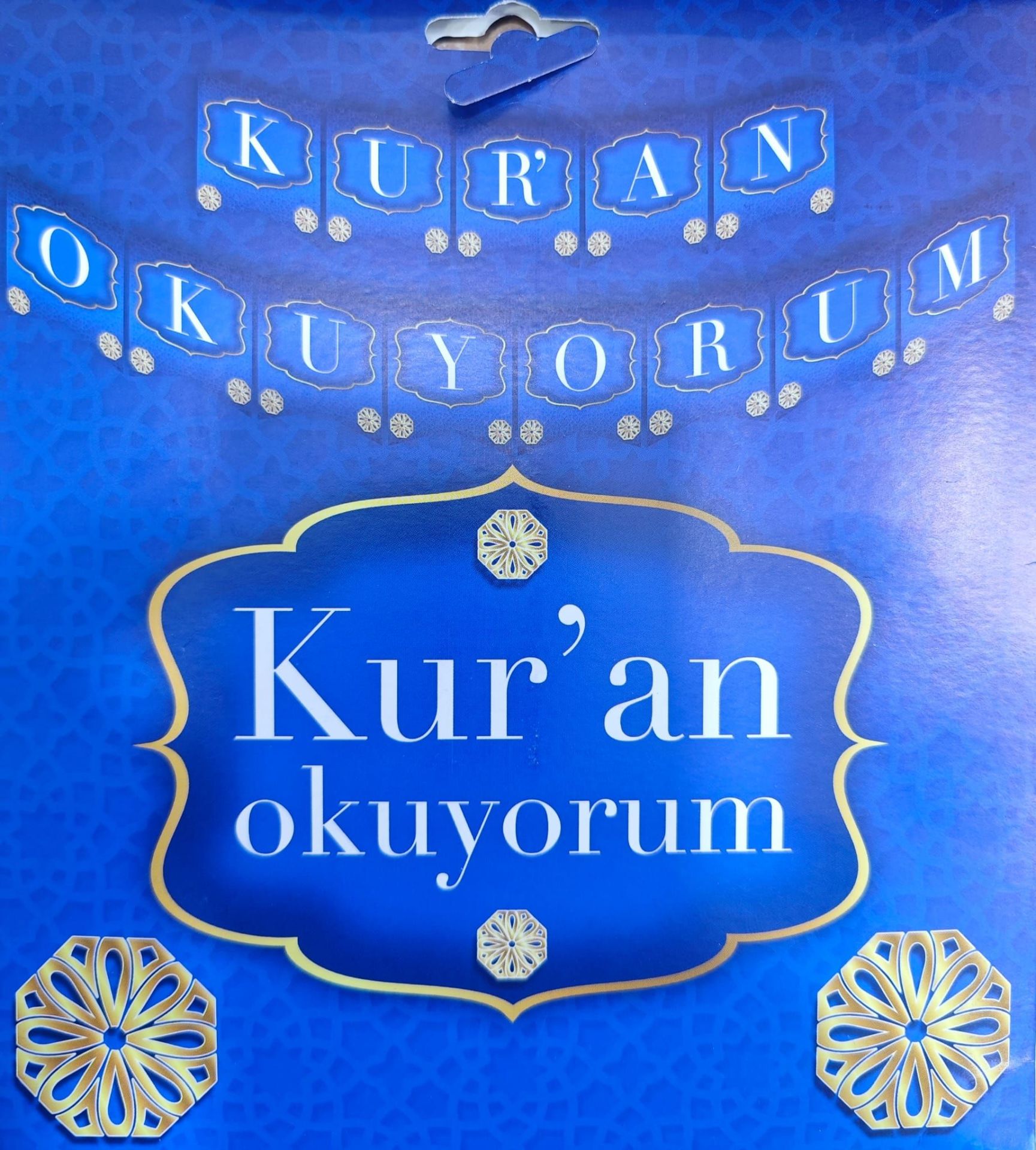 MAVİ KURAN OKUYORUM BANNER