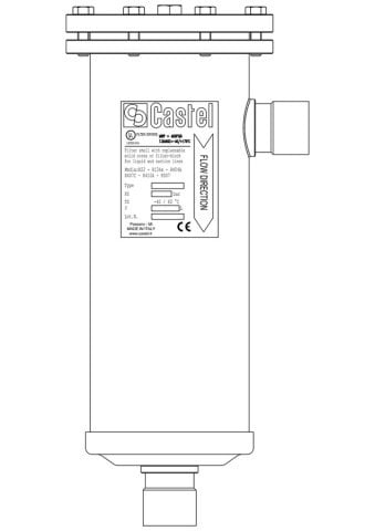 CASTEL DRAYER KOVANI 1 3/8 ODS