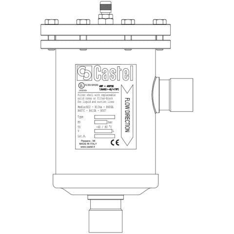 CASTEL DRAYER KOVANI 2 5/8 (H 100)