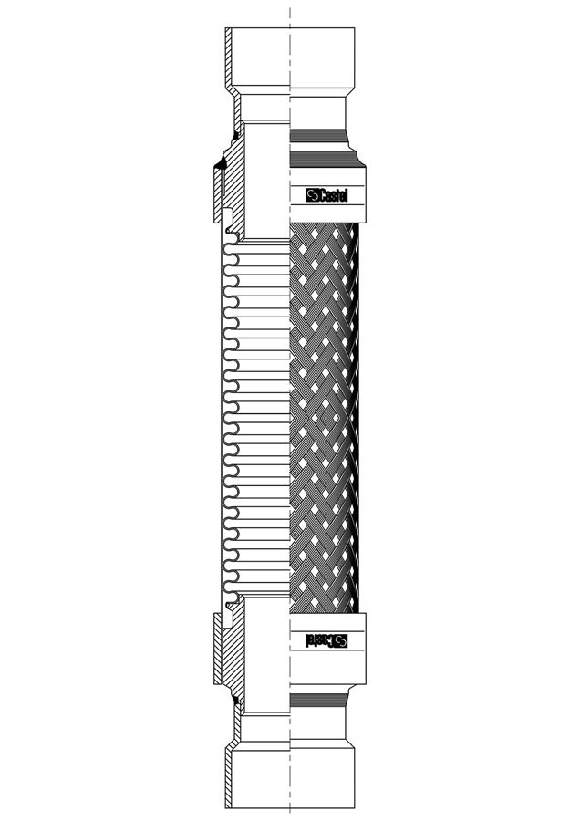 CASTEL  TİTREŞİM ALICI 5/8