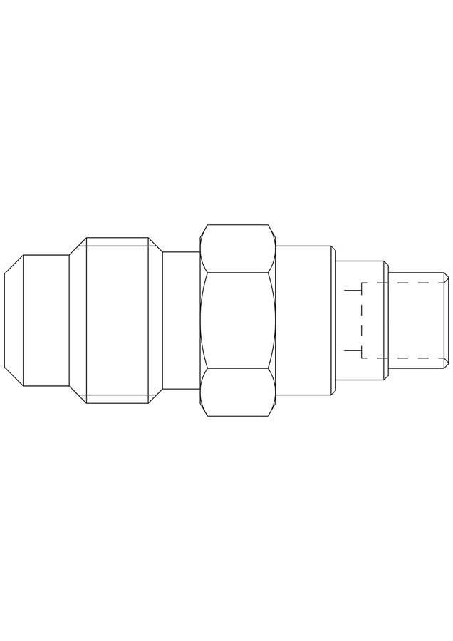 CASTEL SİBOP KAYNAKLI 1/4'' UNF SUBAPLI