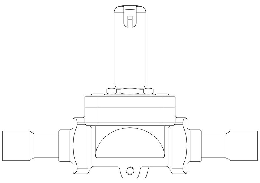 CASTEL SOLENOID VALF 7/8 KAYNAKLI BOBİNSİZ