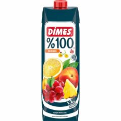 DİMES 1 LT. %100 KARIŞIK MEYVELER*12