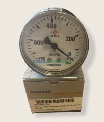 Ø63mm -760 mmHg Arkadan Bağlantılı Kurutip G1/4'' Vakummetre, Vakum Göstergesi CL2,5 PAKKENS