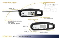 'Thermo Jack' Dijital Prob Termometre TFA Dostmann 30.1047.01