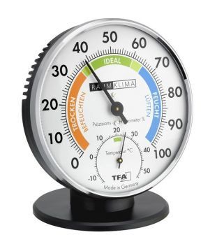 Masaüstü Tip Sıcaklık ve Nem Ölçer, Termometre-Higrometre TFA Dostmann 45.2033 TM832.1073