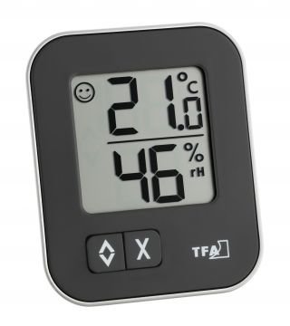 'Moxx' Sıcaklık ve Nem Ölçer Dijital Termometre-Higrometre TFA Dostmann 30.5026.01 TM832.1058.01