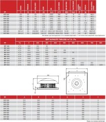 BRF 315 Yatay Atışlı Radyal Çatı Fanı