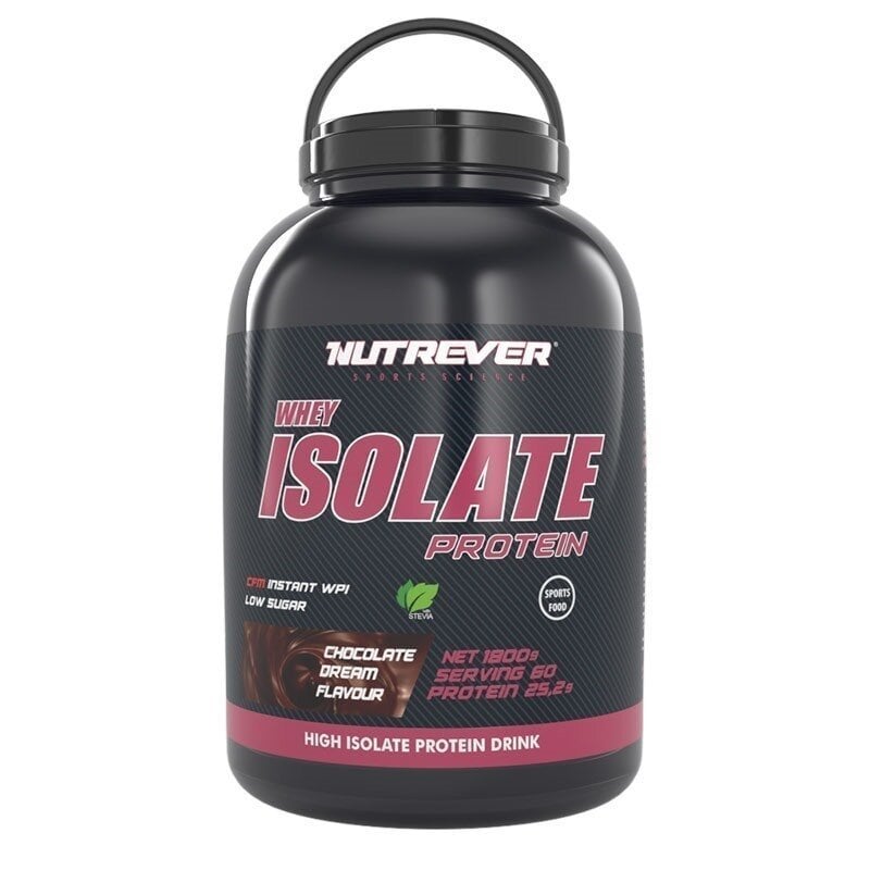 Nutrever Whey Isolate Protein 1800 Gr