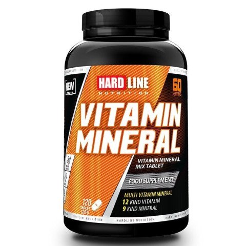 Hardline Vitamin Mineral 120 Tablet