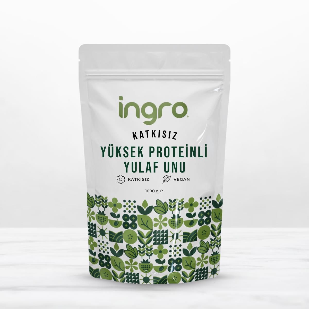 İngromix Yüksek Proteinli Yulaf Unu 1000 g