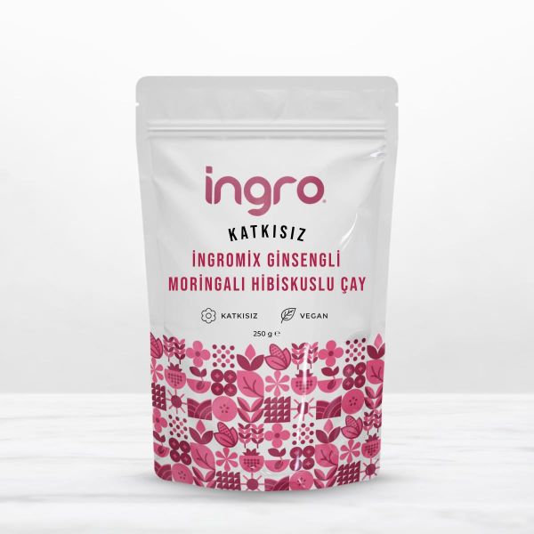 İngromix Ginsengli Moringalı Hibiskuslü Çay 250 g