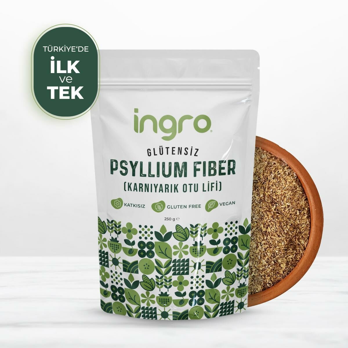 Psyllium Fiber (Karnıyarık Otu Lifi) 250 g