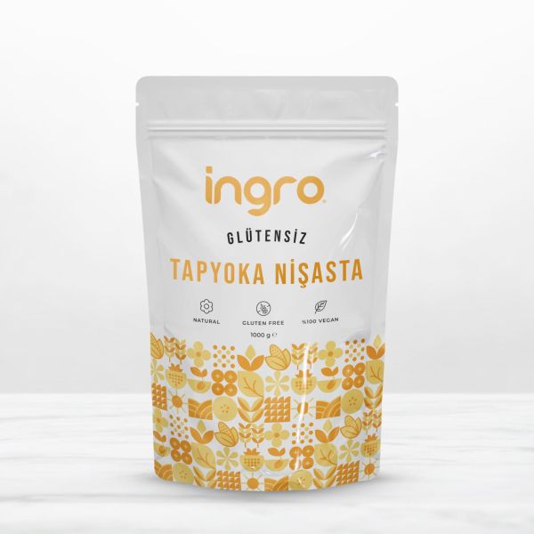 Glutensiz Tapyoka Nişastası 1000 g