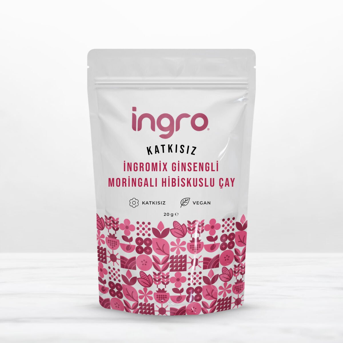 İngromix Ginsengli Moringalı Hibiskuslü Çay 10000 g