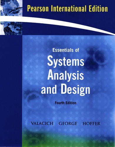 Essentials of System Analysis and Design: International Edition