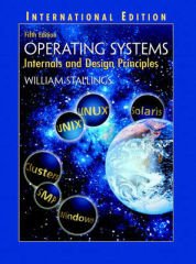 Operating Systems: Internals and Design Principles: International Edition