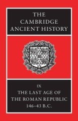 Cambridge Ancient History V.9