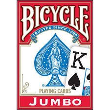 Rider Back International Jumbo-Kırmızı-Oyun Kağıdı