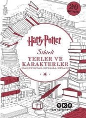 Harry Potter Sihirli Yerler ve Karakterler: Kartpostal Boyama Kitabı