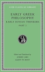 L 526 Early Greek Philosophy, Vol III, Early Ionian Thinkers, Part 2