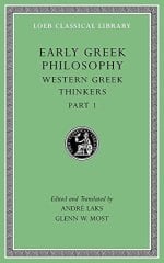 L 527 Early Greek Philosophy, Vol IV, Western Greek Thinkers, Part 1