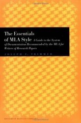 Essentials of MLA Style