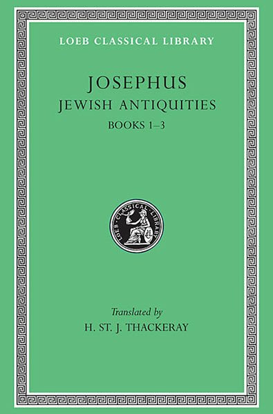 L 242 Vol V, Jewish Antiquities, Vol I, Books 1-3