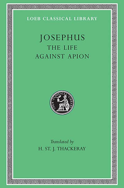 L 186 Vol I, The Life. Against Apion