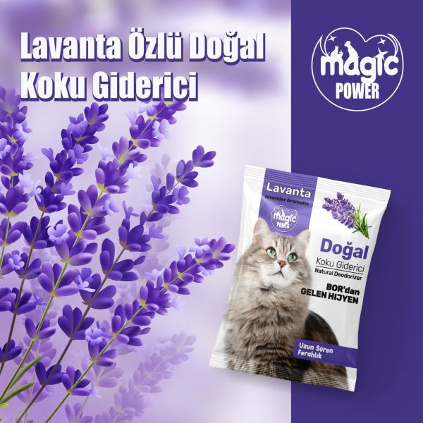 MAGİC POWER TOZ KOKU GİDERİCİ LAVANTA (15 Lİ)