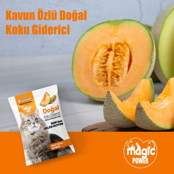 MAGİC POWER TOZ KOKU GİDERİCİ KAVUN (15 Lİ)