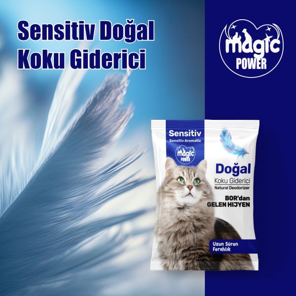 MAGİC POWER TOZ KOKU GİDERİCİ SENSİTİVE (15 Lİ)