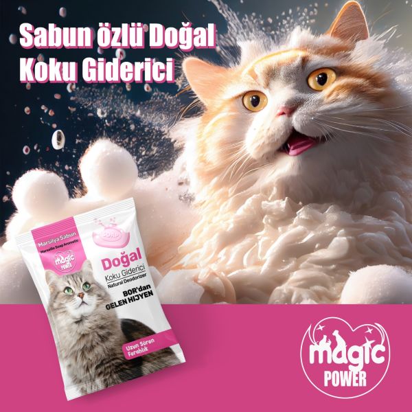 MAGİC POWER TOZ KOKU GİDERİCİ SABUN (15 Lİ)