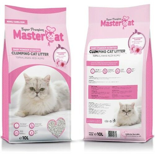 MasterCat Baby Powder 10lt Bebek Pudralı (120'li Palet) KARGO DAHİL