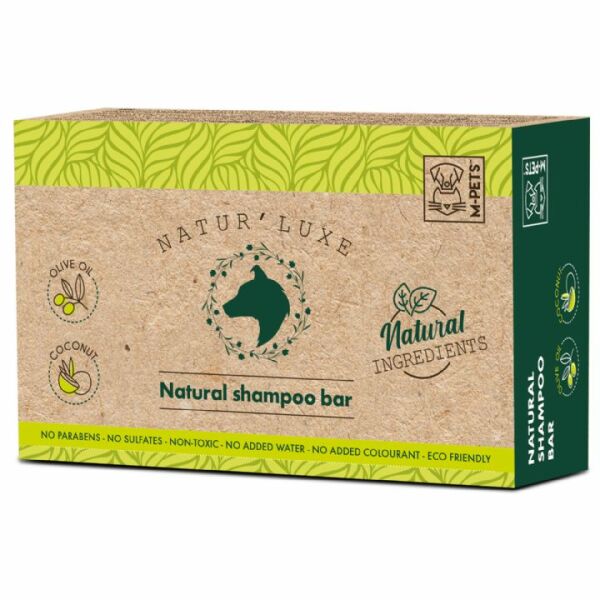 M-PETS NATURLUXE DOG SHAMPOO BAR 100GR