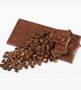 Kahveli Tablet Çikolata 90 Gr
