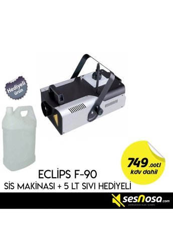 Eclips F90 Sis Makinası + 5 Lt Sıvı Hediyeli