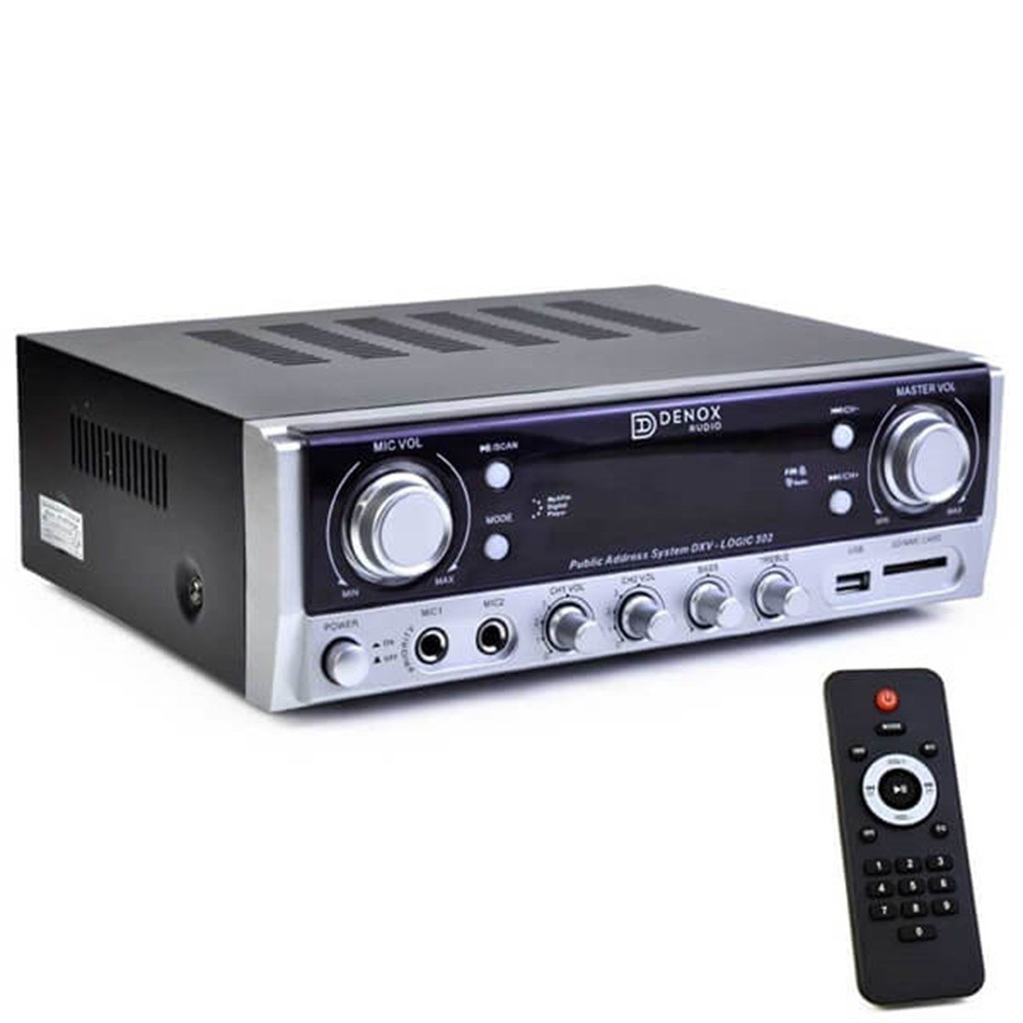 Denox Audio Dxv-Logic 502 Anfi 2x50 Watt 100V / 4-16 Ohm