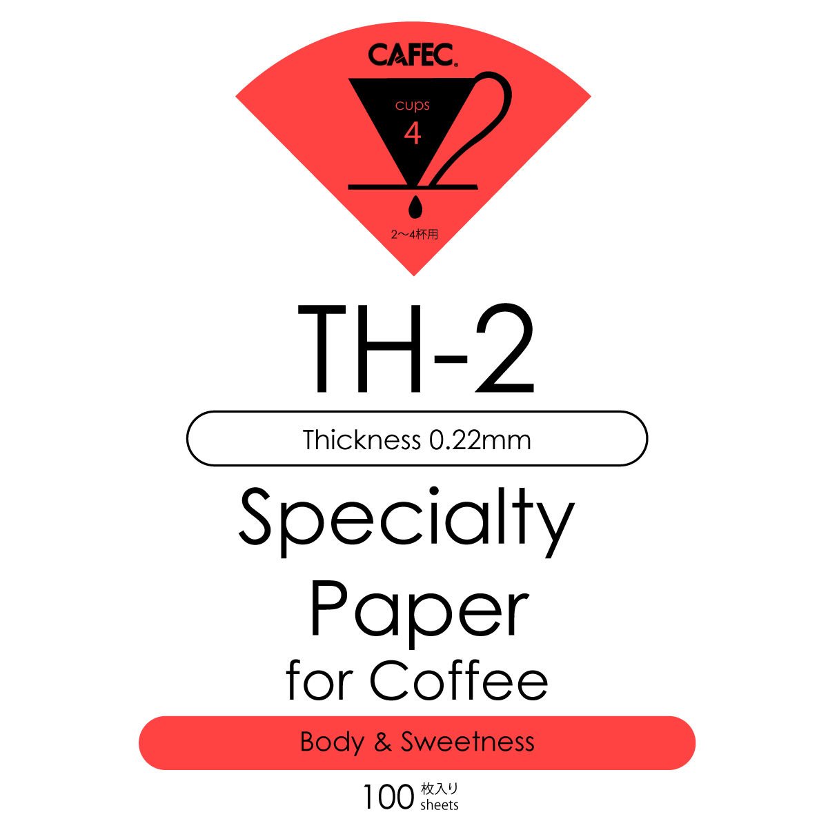 Cafec TH-2 Filtre Kağıdı-CUP4