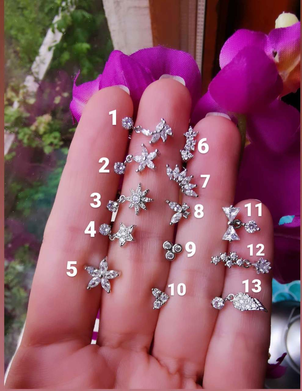 Cerrahi Çelik Kıkırdak ve Tragus Piercingleri