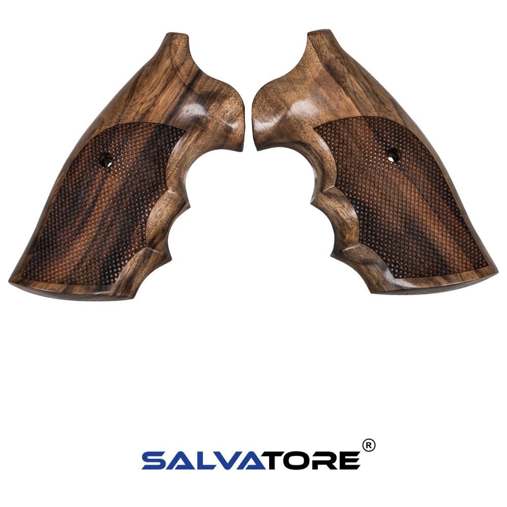 Salvatore Pistol Grips Revolver Grips For Colt Pyhton Handmade Walnut Gun Accessories Hunting Shooting