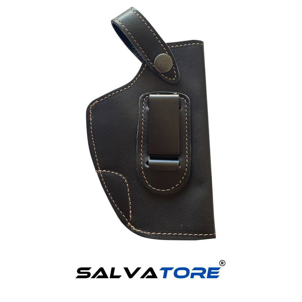 Salvatore Beretta %100 Leather Pistol Case: Gun Holster for Gun Owners & Accessories