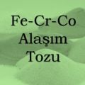Fe-Cr-Co Demir Krom Kobalt Alaşım Tozu