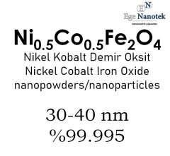 Nano Nikel Kobalt Demir Oksit Tozu 30-40 nm