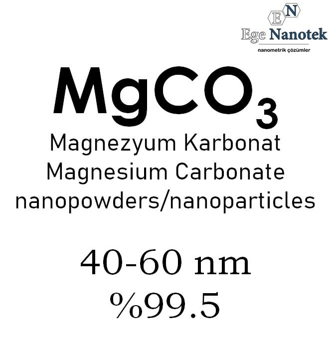 Nano Manganez Karbonat Tozu 40-60 nm