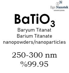 Nano Baryum Titanat Tozu Kübik 250-300 nm