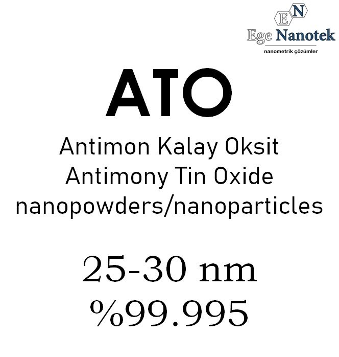 Nano Antimon Kalay Oksit Tozu 25-30 nm