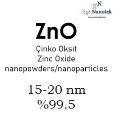 Nano Çinko Oksit Tozu 15-20 nm %99.5